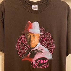 Vintage 90s Y2K KEM R&B Soul Music Band Tee